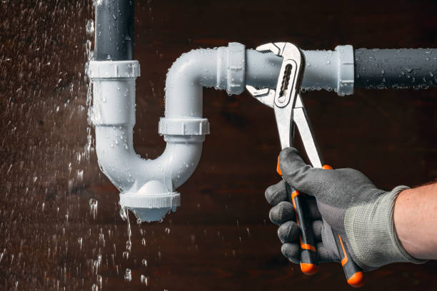Professional Leak Detection technician working in Thorp, WI